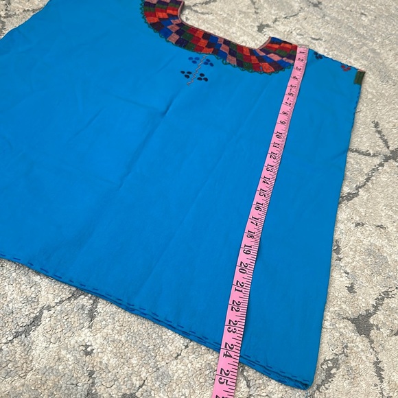 Blue embroidered top ✨💙 - Picture 2 of 5